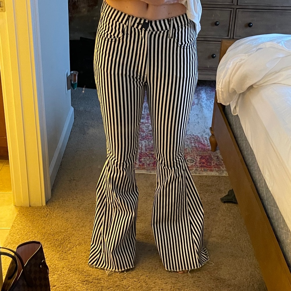 Show me your mumu striped flares